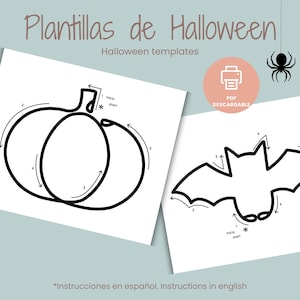 プランティージャ デ ハロウィン パラ Icord/ハロウィン テンプレート/トリコチン/pdfdescargable