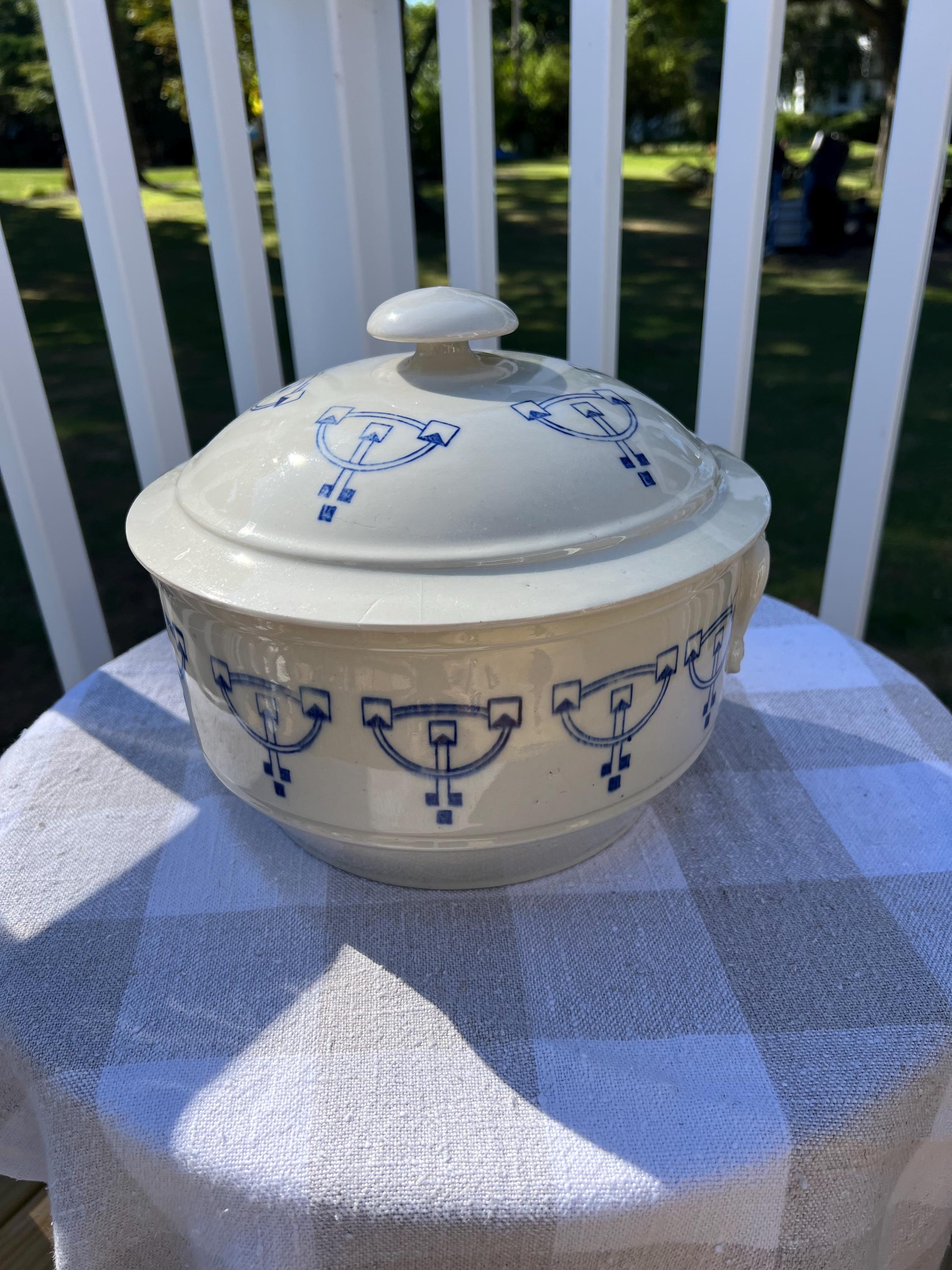 【専用】南フランス　Saint-uze ポット 専用】南フランス Saint-uze ポット 4 antique French blue