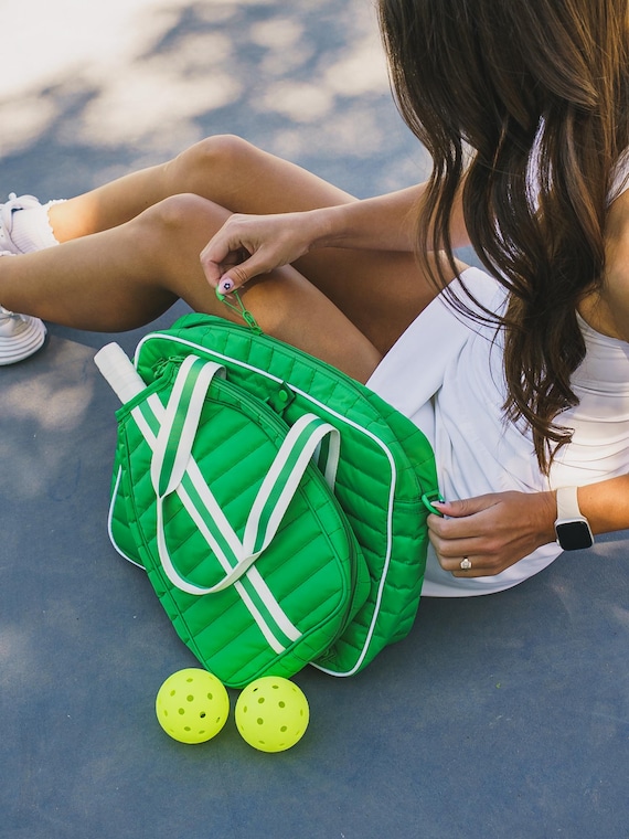 Puffer Pickleball Tote Bag - Pink - Pickleball Everyday