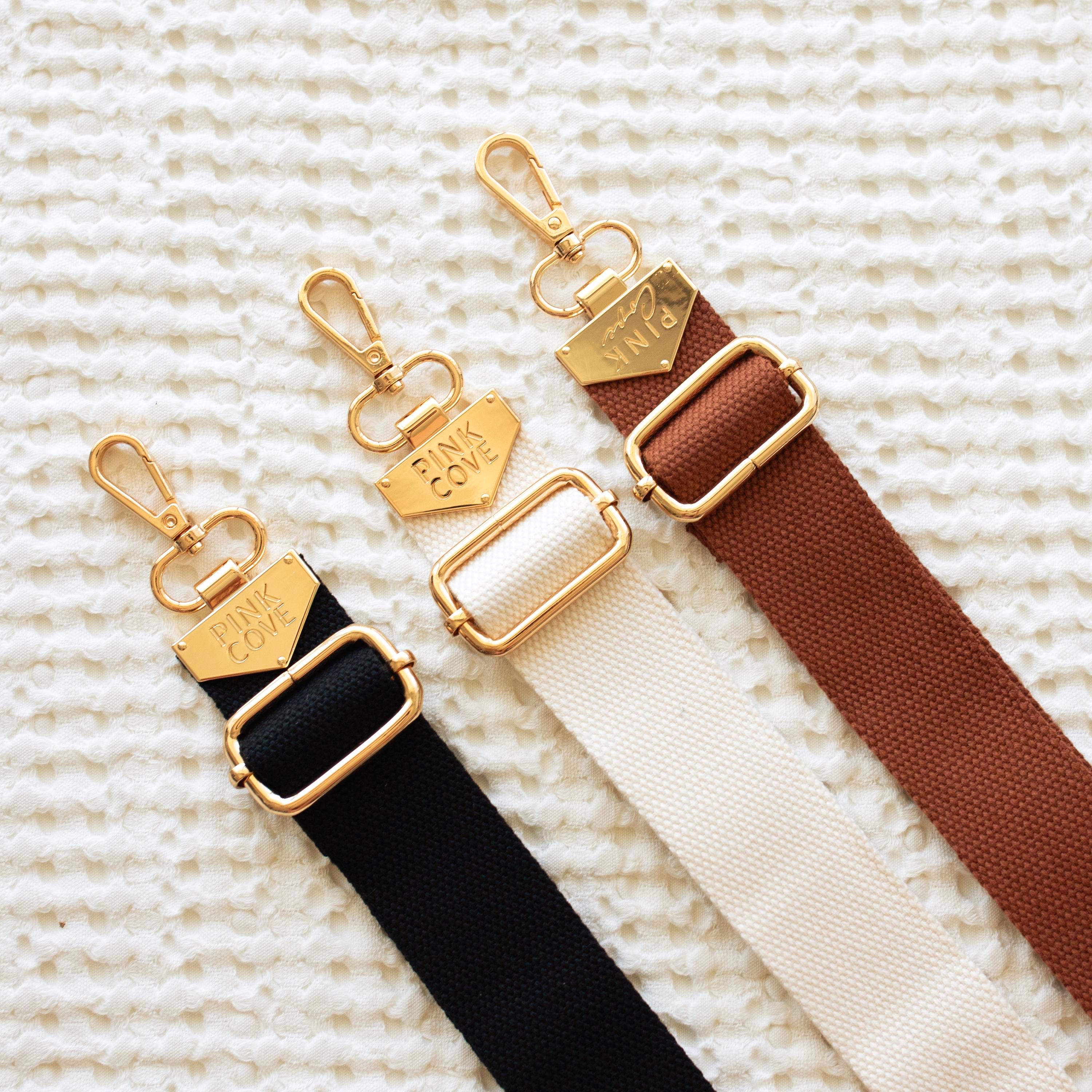 Adjustable Solid Color Bag Strap: 40