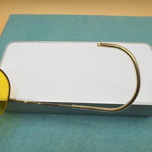 1960's 58MM USA B&L RAY-BAN 12K-GoldF Kalichrome aviator sunlgasses image 8