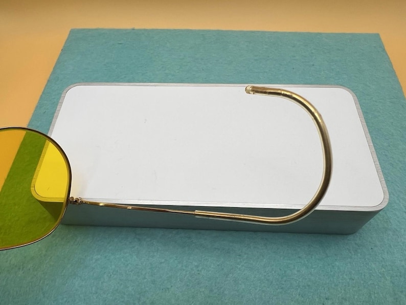 1960's 58MM USA B&L RAY-BAN 12K-GoldF Kalichrome aviator sunlgasses image 8