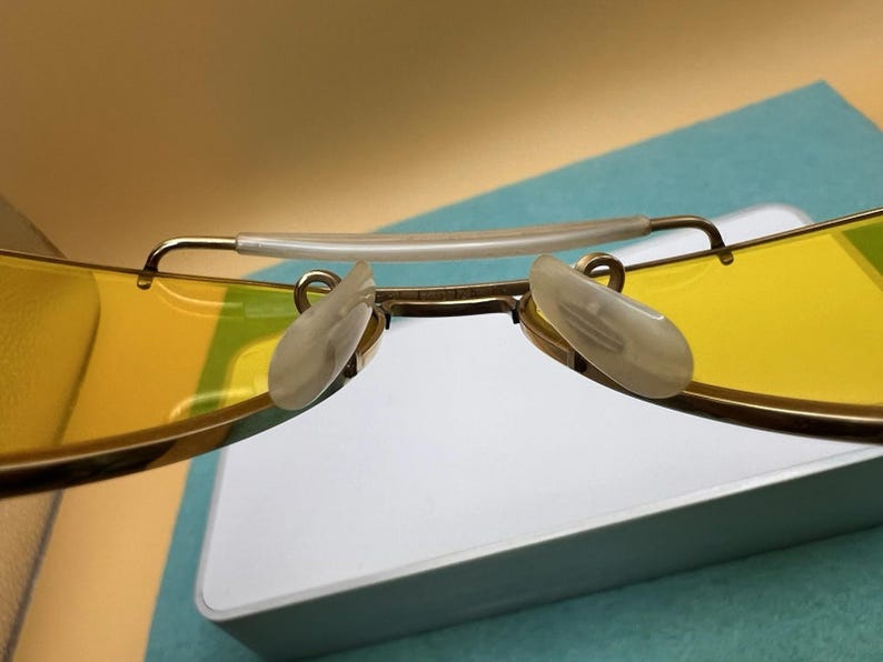 1960's 58MM USA B&L RAY-BAN 12K-GoldF Kalichrome aviator sunlgasses image 3