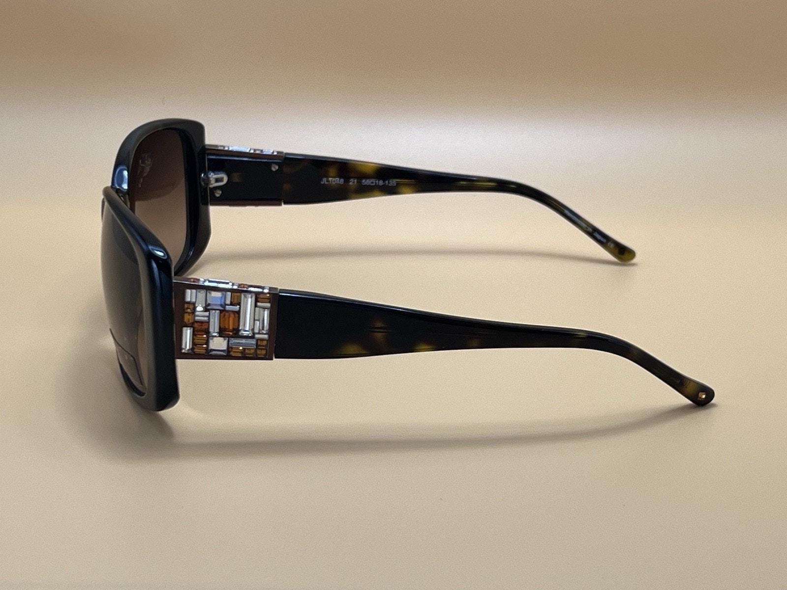 Judith Leiber JL1048 Cubism Sunglasses, Rare New, Gold  display picture 1