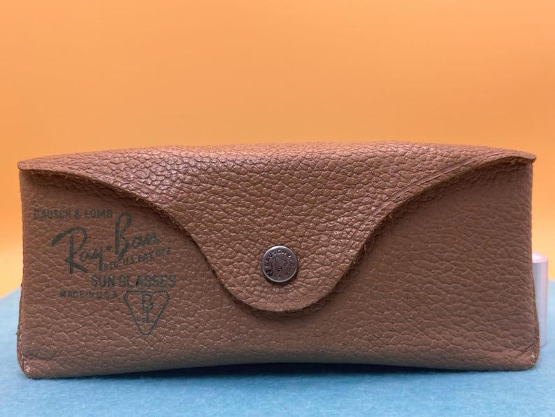 1960's 58MM USA B&L RAY-BAN 12K-GoldF Kalichrome aviator sunlgasses image 4