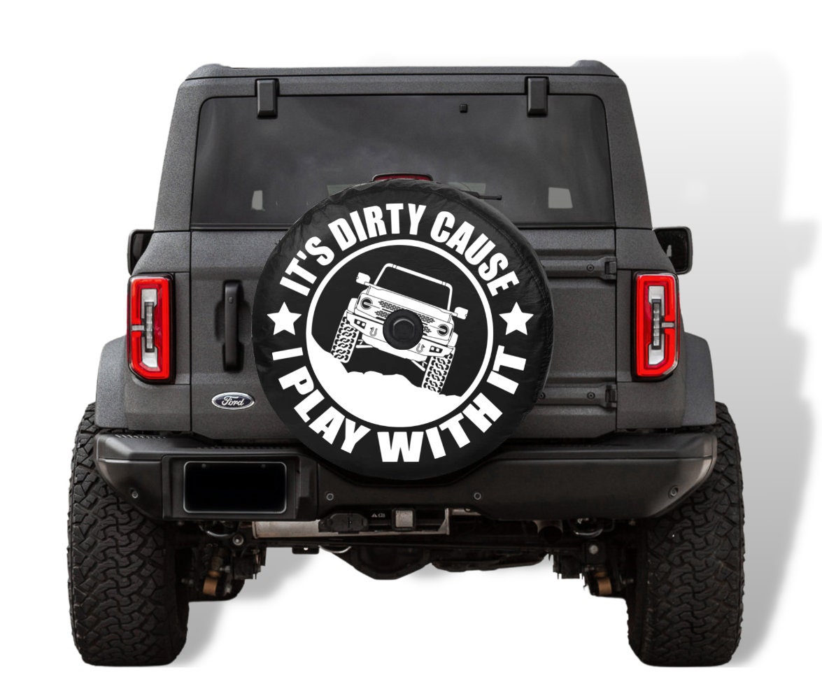 Ford Bronco SPARE TIRE COVER, Ford Bronco, Ford Bronco Accessories, Tire Covers, Ford Bronco