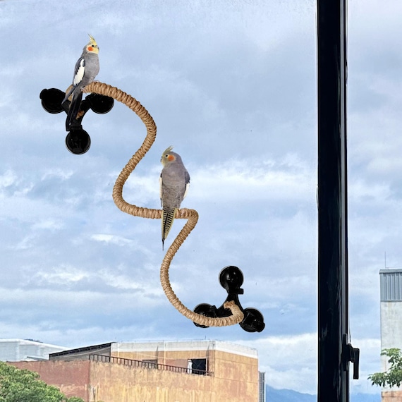 Durable Bird Cage Rope Perch For Parrots & Lovebirds