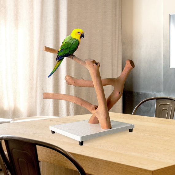 Natural Bird Perches, Parrot Perches, Parrot Stand, Parrot Playstand,  Natural Bird Tree, Bird Perch 