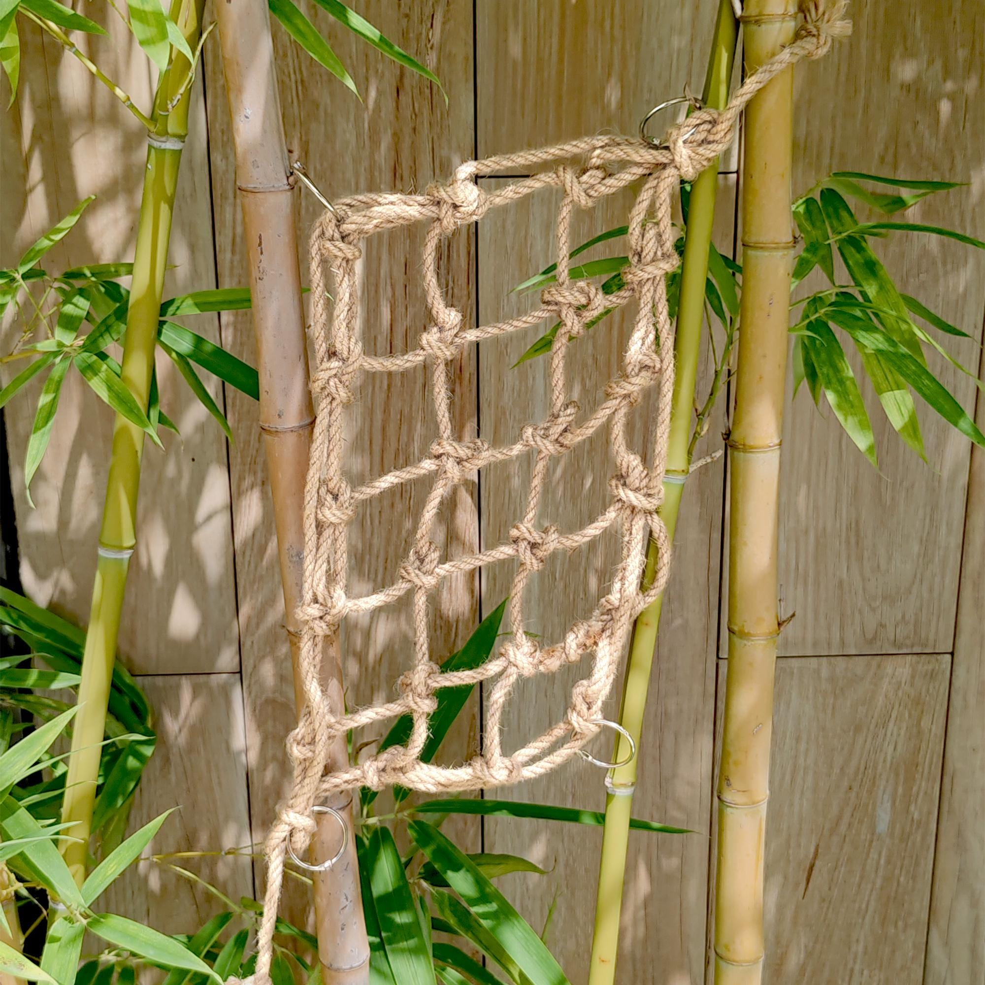 Natural Jute Rope Bird Climbing Net, Parrot Hammock - Etsy