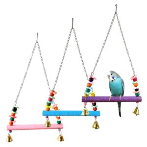 Stick on Portable Bird Perch Which Has Droppings Tray and Removable Cover,  Window Bird Perch / Shower Bird Perch for Small Medium Birds. 