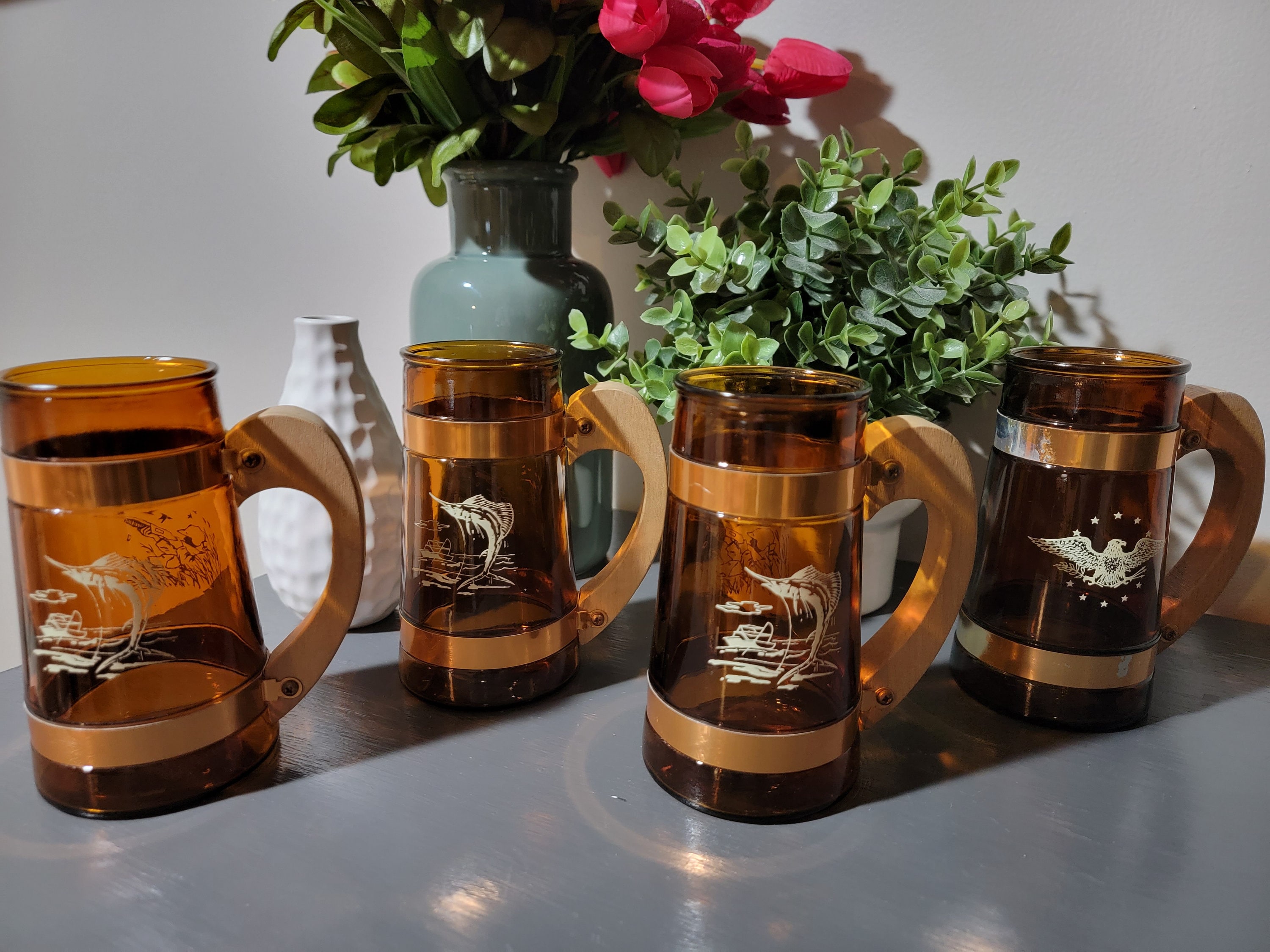 Mcm Glass Carrier - Etsy
