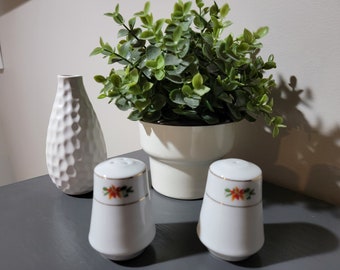 Christmas Holly Berry Salt and Pepper Shaker Set