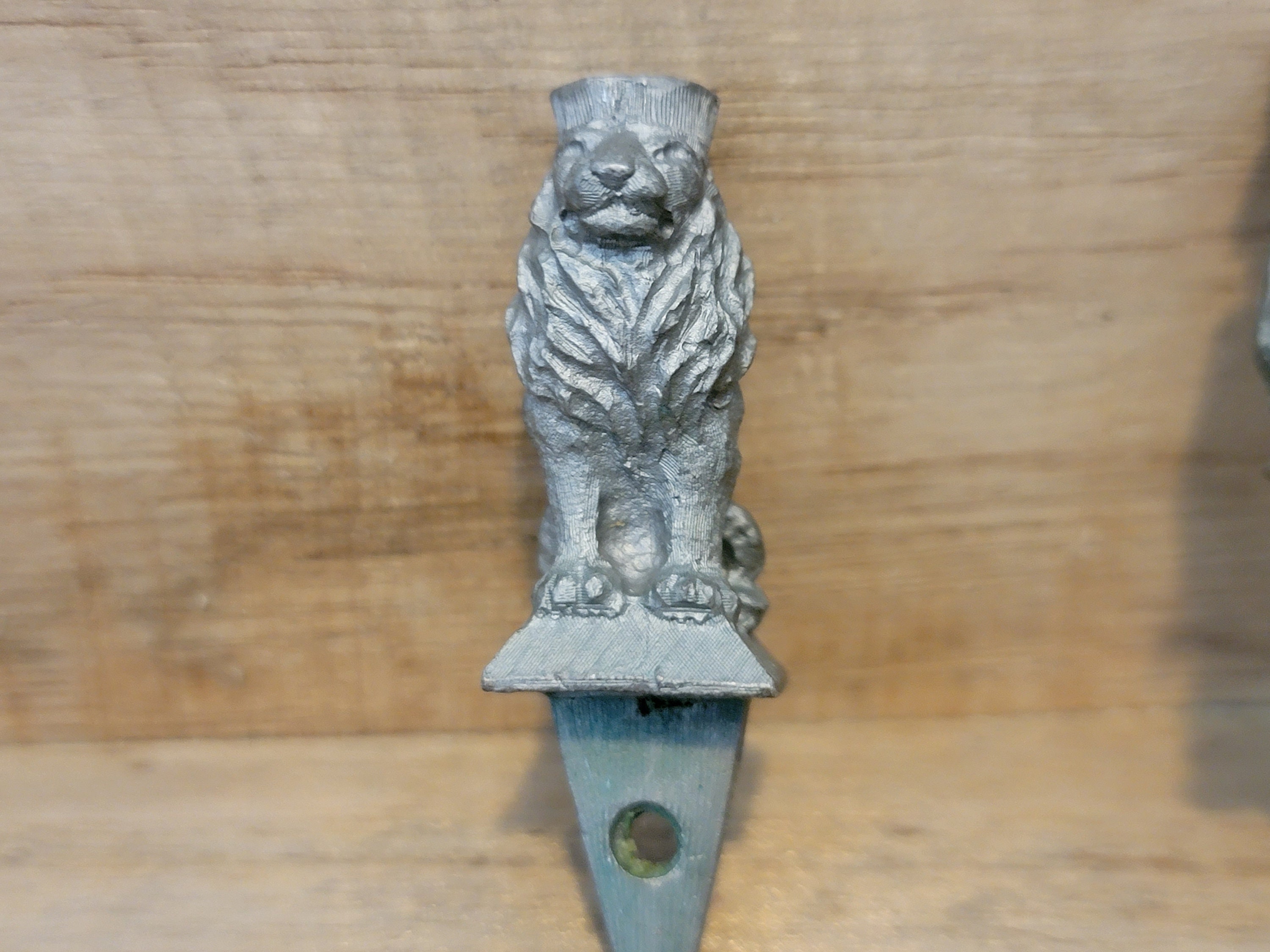 Five Vintage Pewter Birthday Candle Holders Etsy