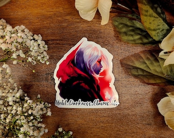 Throne of Glass Vinyl Sticker: Aelin Galathynius, Manon Blackbeak Decal