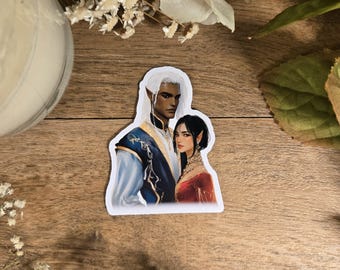 ACOTAR Vinyl Sticker: Amren, Varian, Feyre, Rhysand