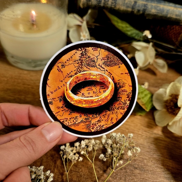 Herr der Ringe Vinyl Sticker: Bilbo Zitat, Mittelerde
