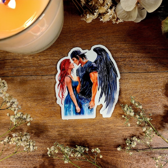 Crescent City Vinyl Sticker: Bryce Quinlan & Hunt Athalar