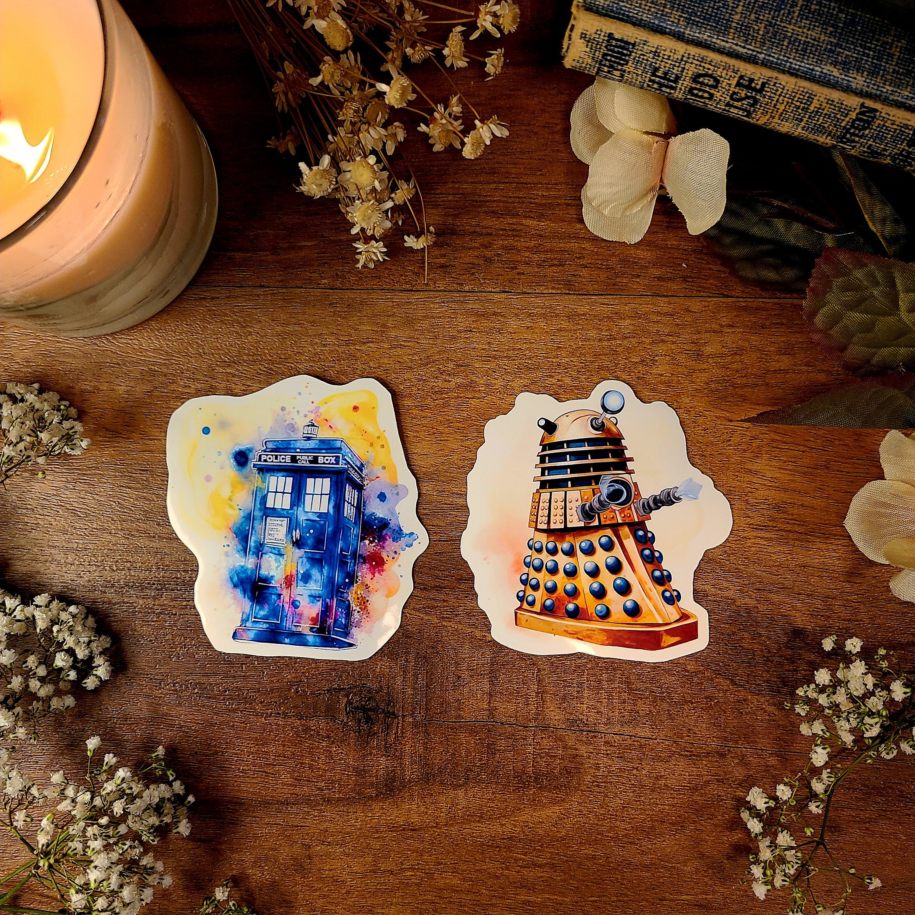 Tardis Vinyl Sticker: Doctor Who BBC Spaceship Decal - Etsy