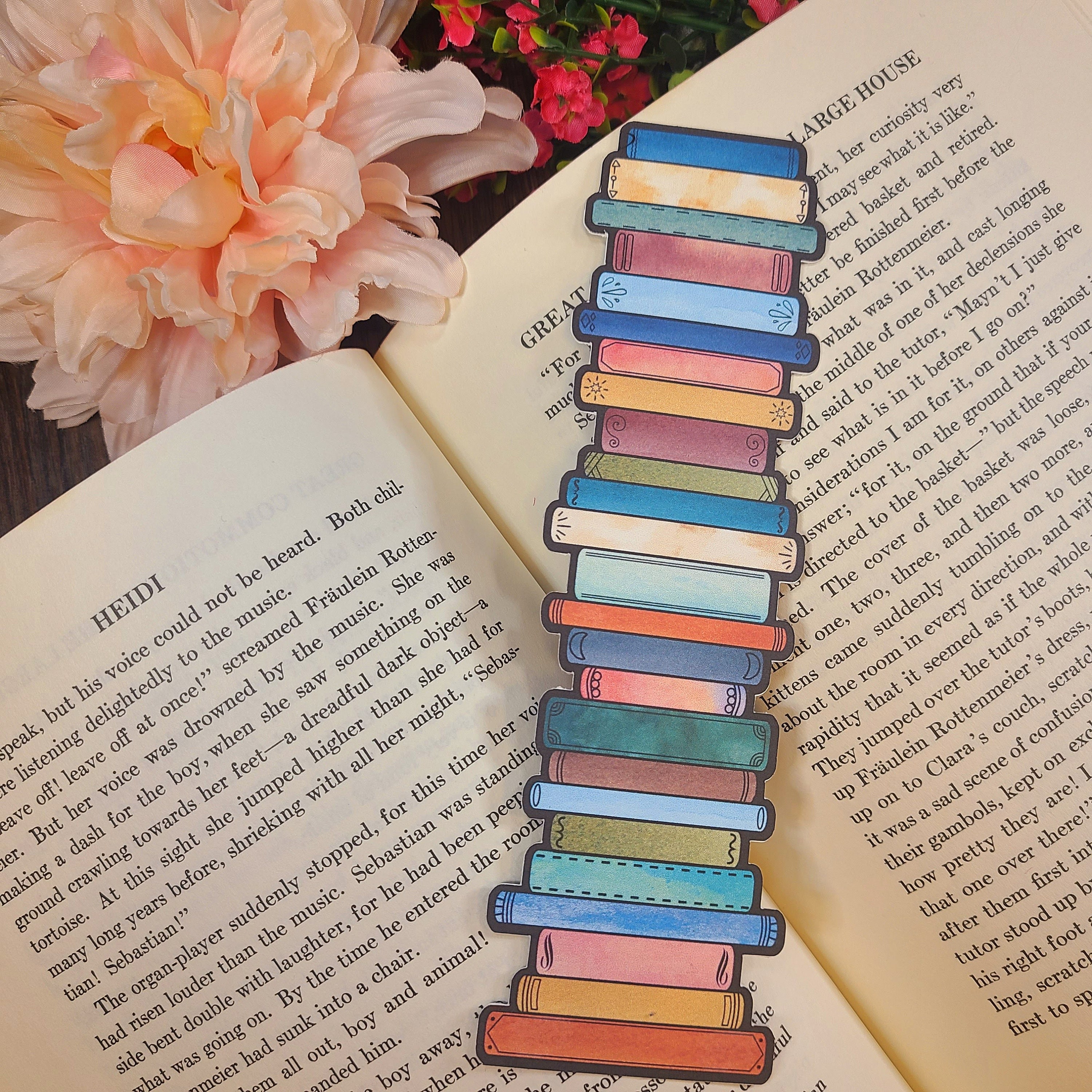 Printable Book Tracking Bookmark - Etsy