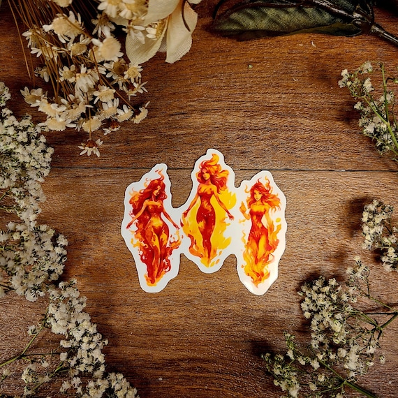 Bryce Quinlan Fire Sprites Vinyl Sticker - Crescent City SJM Decal