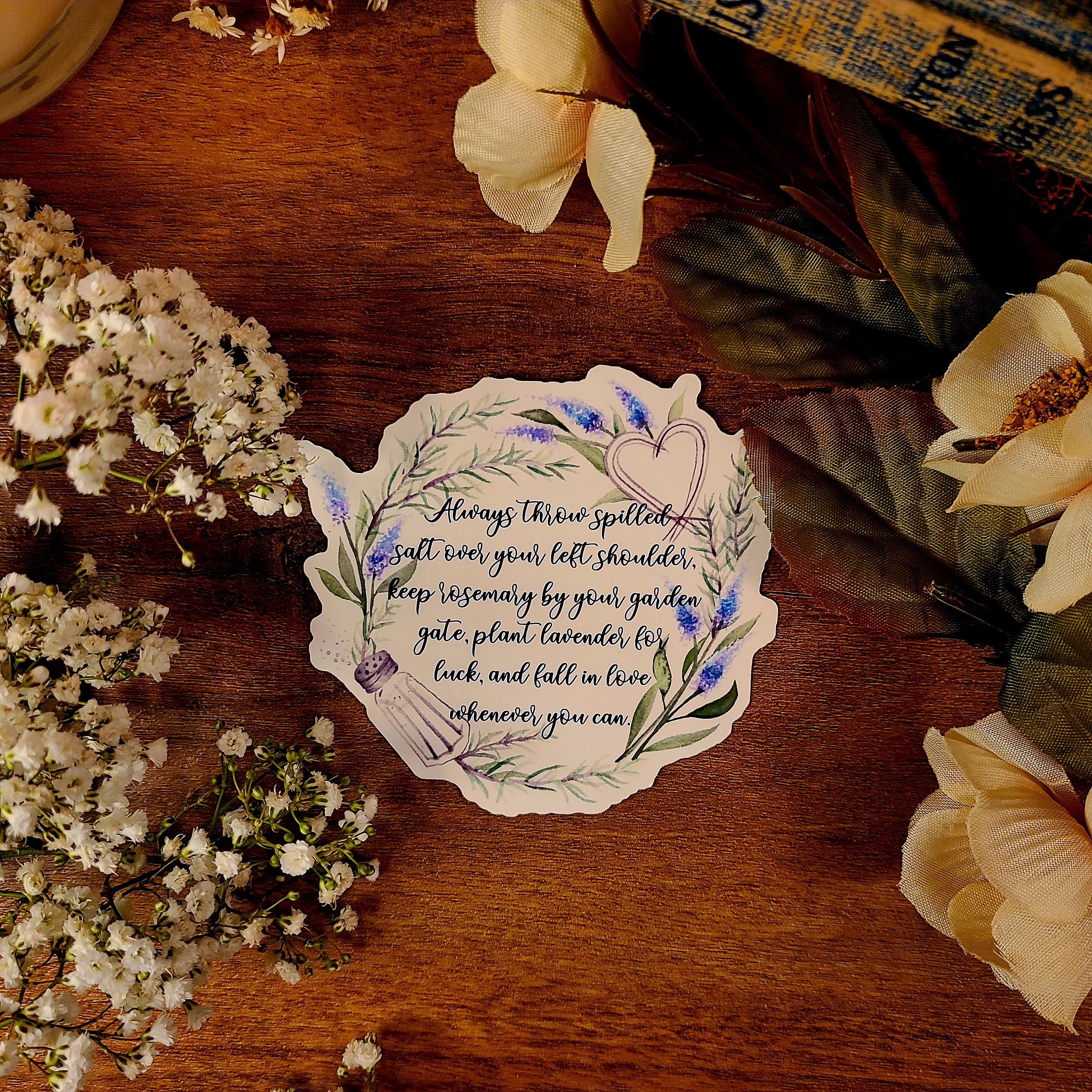 Practical Magic Stickers: Witchcraft Decals for Laptop, Water Bottle - Etsy