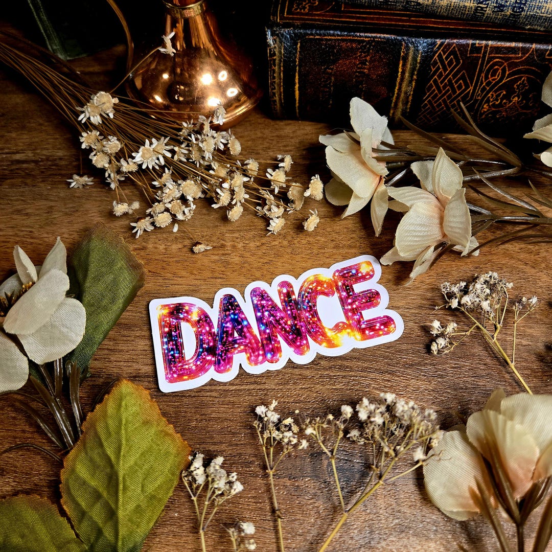 DANCE Vinyl Sticker: Dancer Gift - Etsy