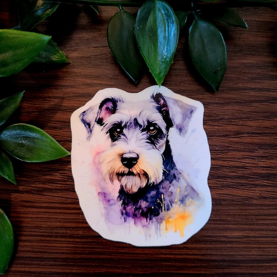 Buy Schnauzer Dog Wire haired Pinscher Fur Baby Vinyl Sticker