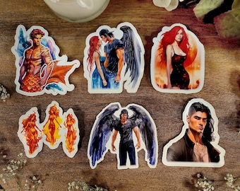 Jelly Jubilee Sticker-crescent City-house of Earth and Blood-sarah