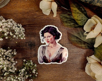Outlander Claire Fraser Vinyl Sticker: Sassenach Scottish Decal