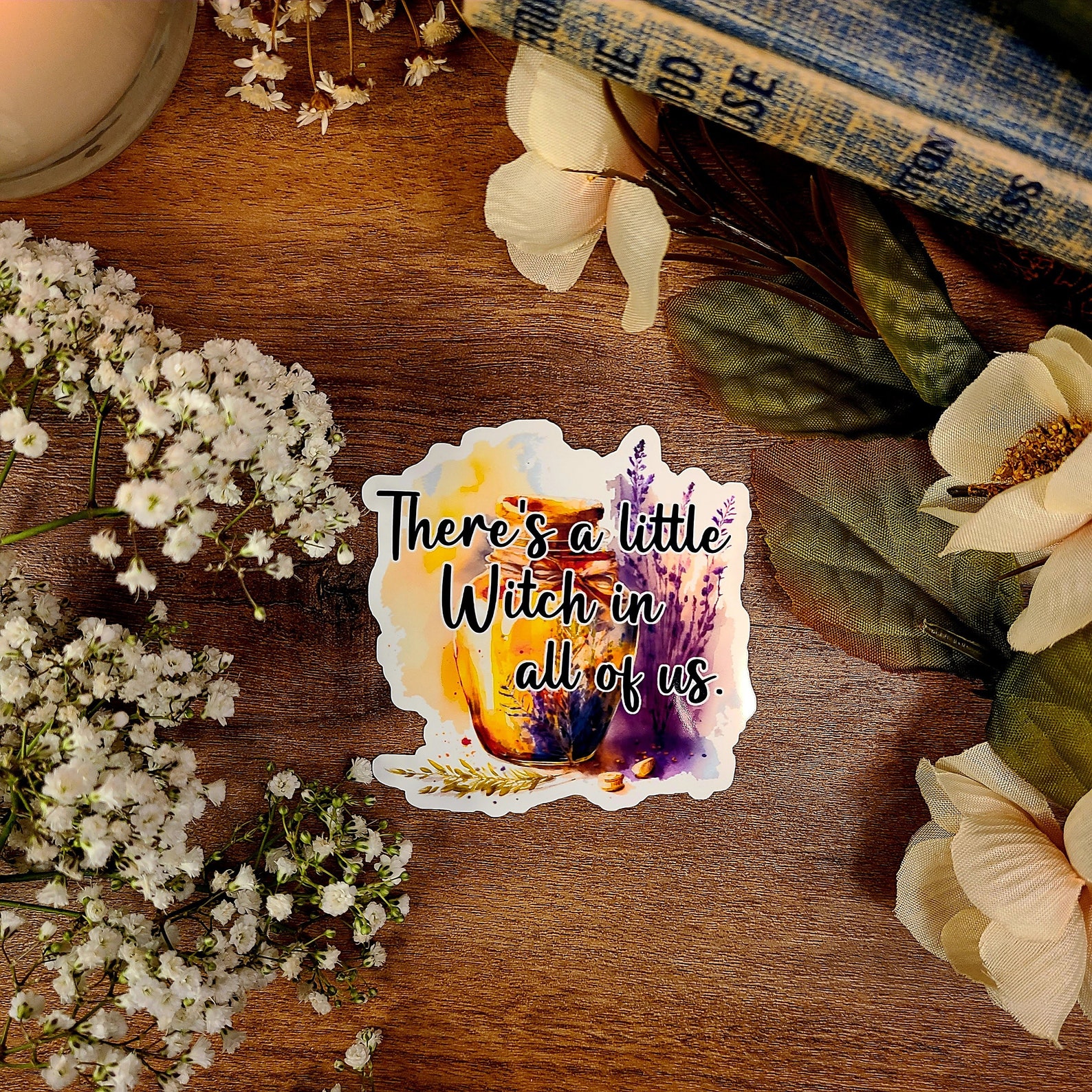 Practicals Stickers Practical Magic Stickers: Witchcraft Decals for Laptop, Water Bottle - Etsy