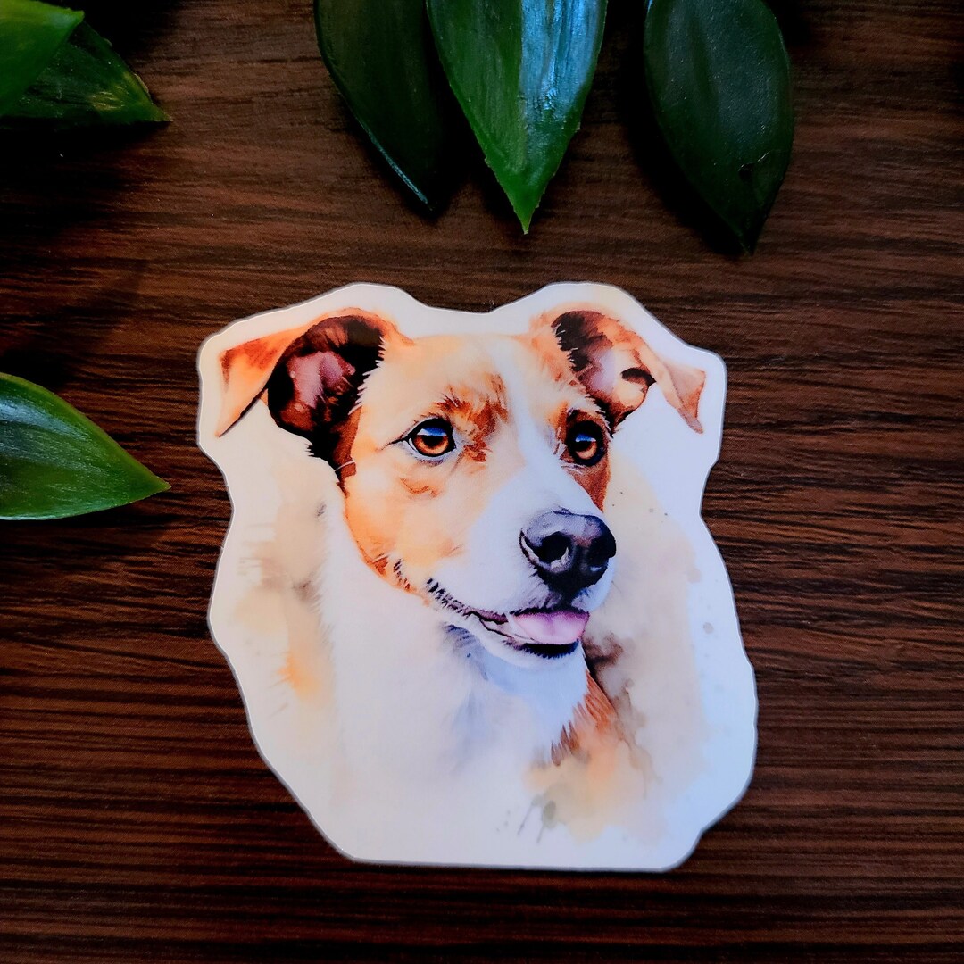 Jack Russell Terrier Vinyl Sticker: Dog Lover Gift - Etsy