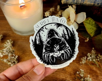 Adesivo de vinil da Suriel Tea Co.: Decalque da Fada da Corte Noturna de ACOTAR