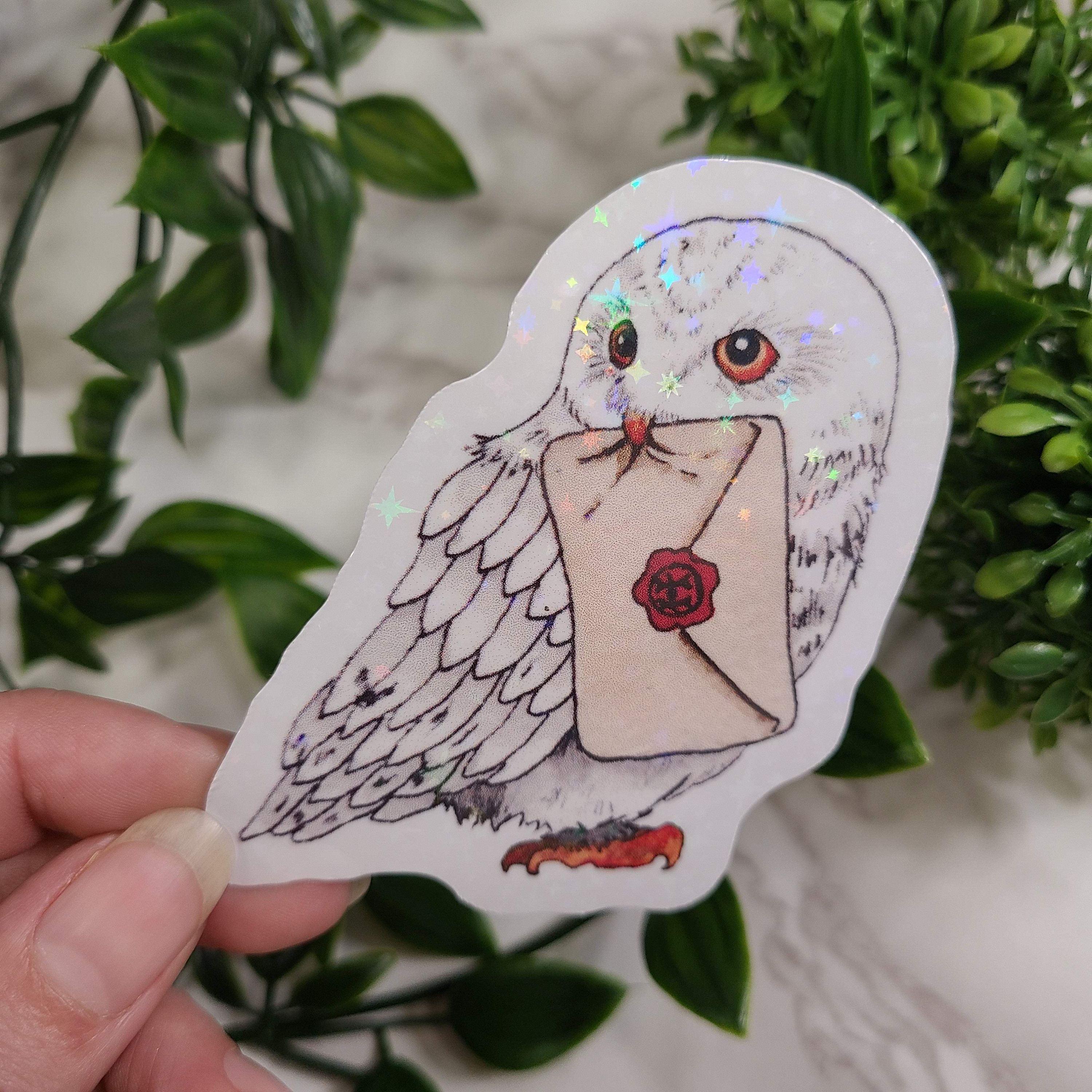 Hedwig Harry Potter Magic Owl Hogwarts Acceptance Letter Etsy Canada