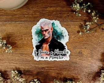 Rowan Whitethorn Vinyl Sticker: Throne of Glass Decal