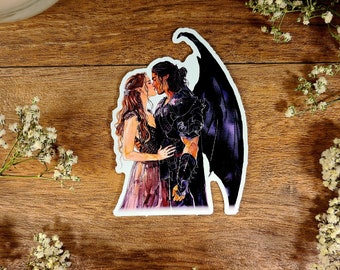 ACOTAR Cassian & Nesta Vinilo Adhesivo: Romance de la Corte Nocturna