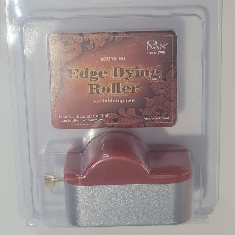 Leather Edge Dye Roller With Removable Cover Leathercraft Etsy