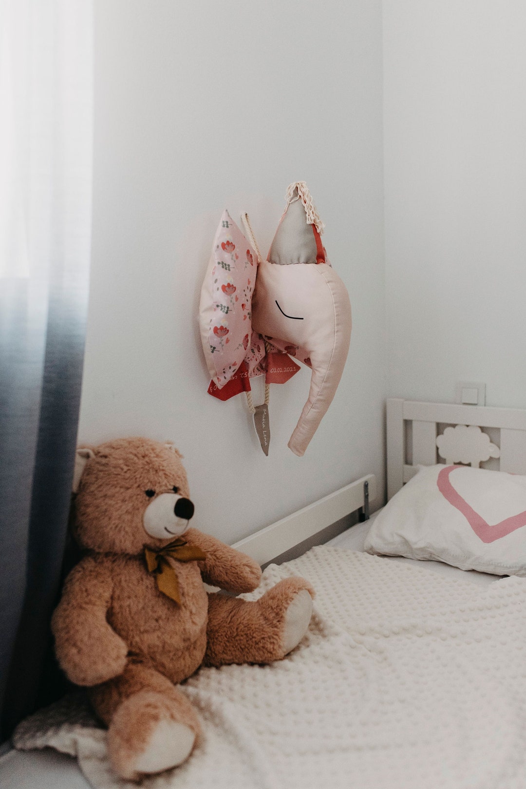 Elephant Head Elephant, Wall Mount Head Elephant, Baby Room Decor