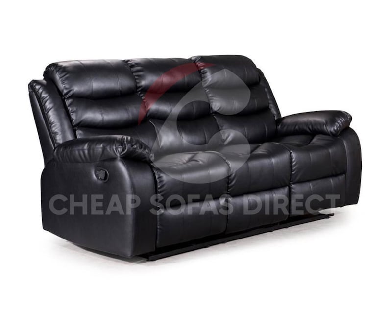 Leather Recliner Sofas Etsy