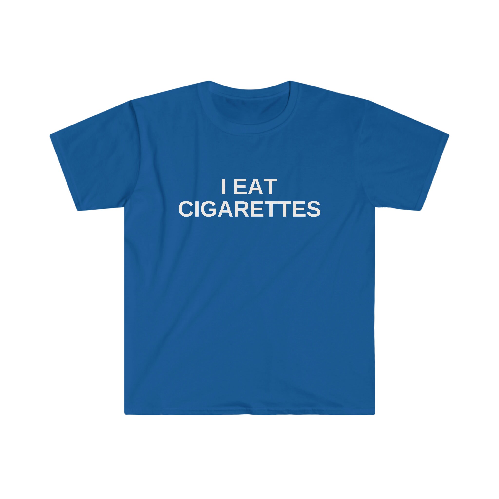 I Eat Cigarettes - Unisex Funny Meme Vintage T-shirt