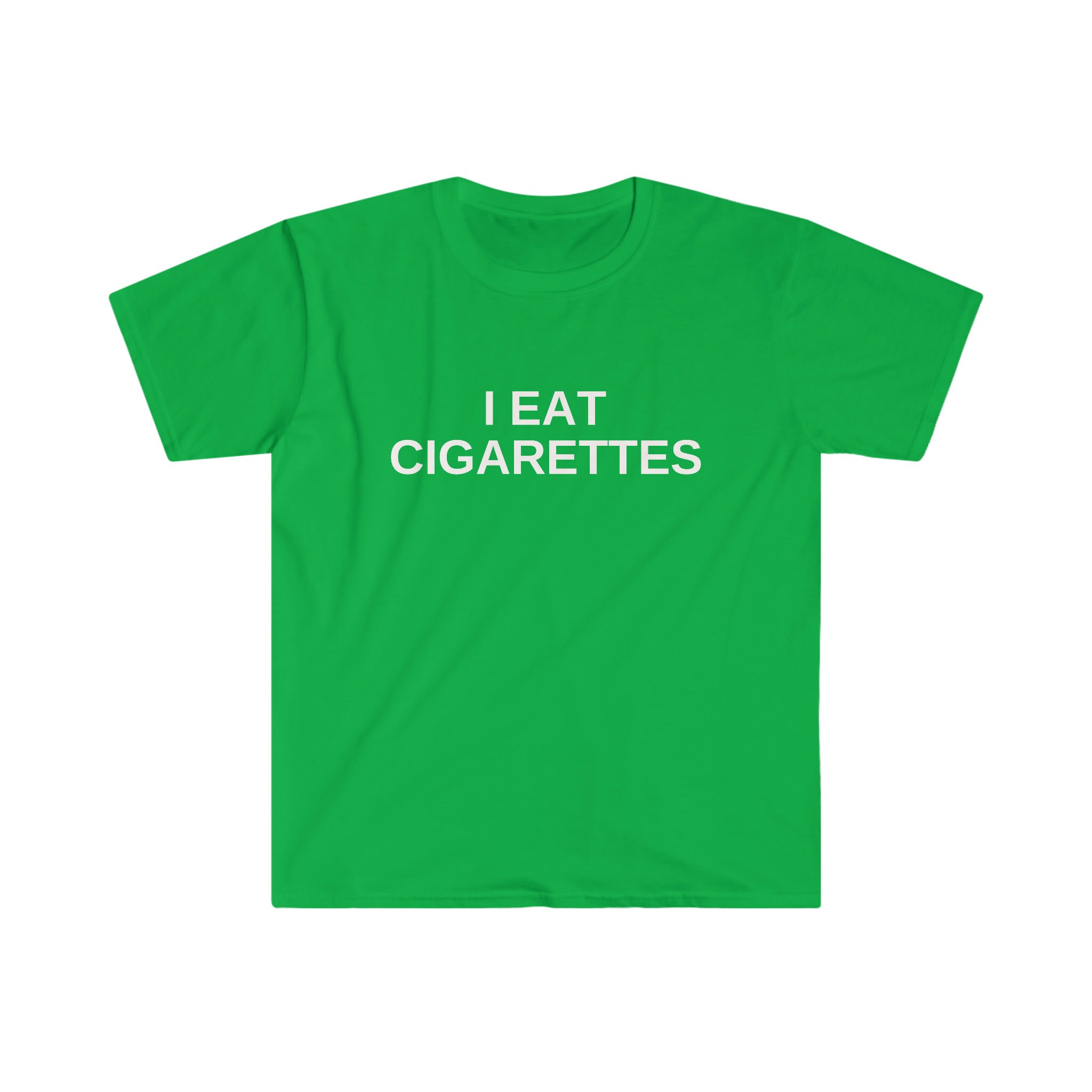 I Eat Cigarettes - Unisex Funny Meme Vintage T-shirt
