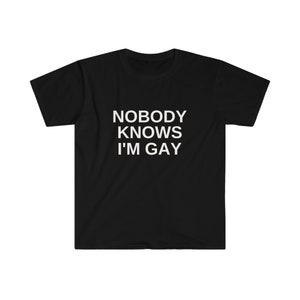 Nobody Knows I'm A Lesbian Shirt, Hoodie, Sweater, Long Sleeve And Tank Top