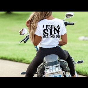I Feel A Sin Coming on Vintage Short Sleeve T-shirt-For All the Sinners out there!