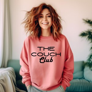 The Couch Club Crew/Sweater/Sweatshirt/Pullover/Lounge/Women&#39;s Clothing
