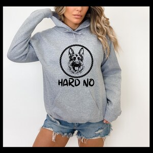 Sudadera con capucha Hard No/Sudadera con capucha/Ropa para hombre/Ropa para mujer/Letra Kenny
