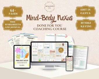 Cours de FITNESS COACHING | Cahier d'exercices Done For You Programme de coaching pour coach minceur, coach santé, coach fitness, coach bien-être