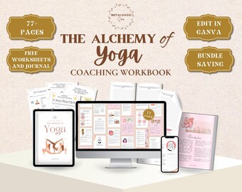 COURS D'ENTRAÎNEMENT DE YOGA | Programme de coaching fait pour vous pour coach de yoga, coach spirituel, coach en soins personnels, coach de vie, coach de méditation | Paix