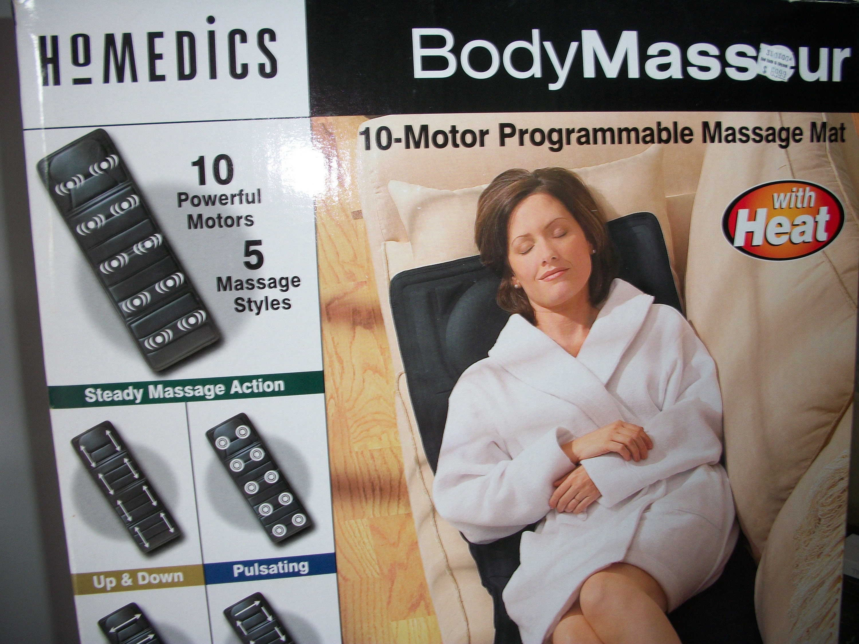 HoMedics 5 Motor Back Massager With Heat for sale online