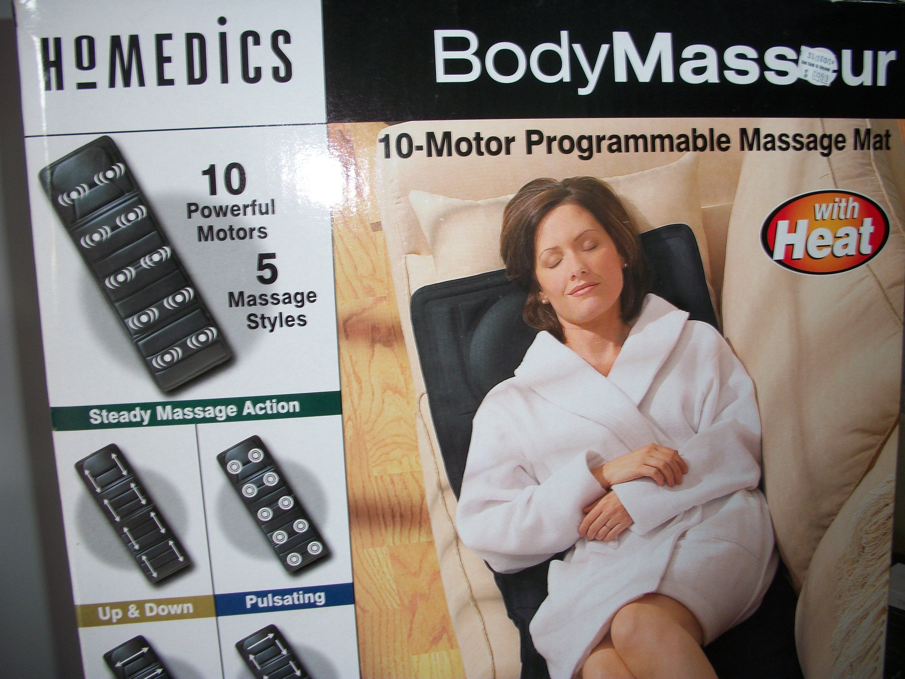 Homedics 10 motor massage cushion with heat 2025
