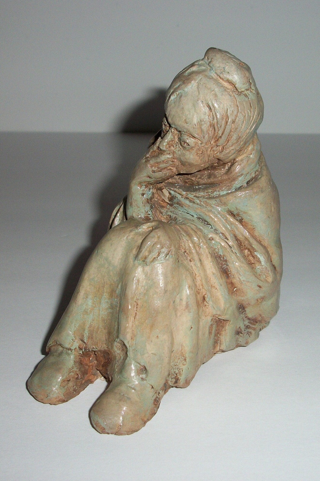 Ceramic Sculpture of Woman by American Artist Bettie Slon Martin 1910
