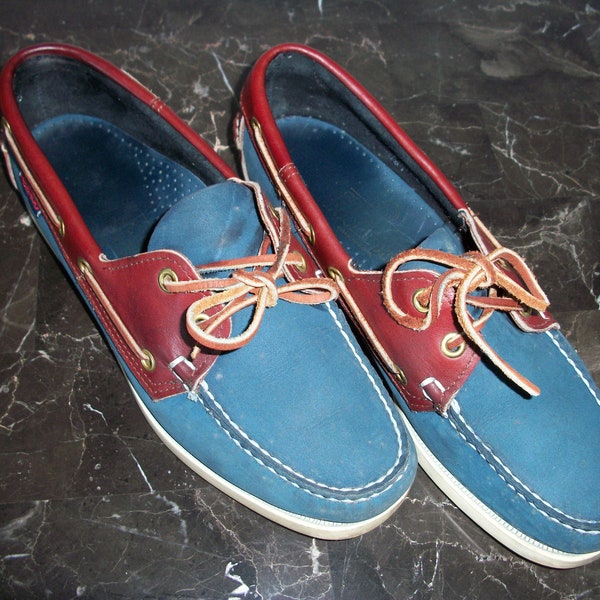 Vintage Boat Shoes Etsy